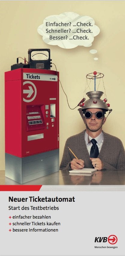 Neue Ticketautomaten für Köln - wie QUANTIC Digital für Köln das Usability Problem löste